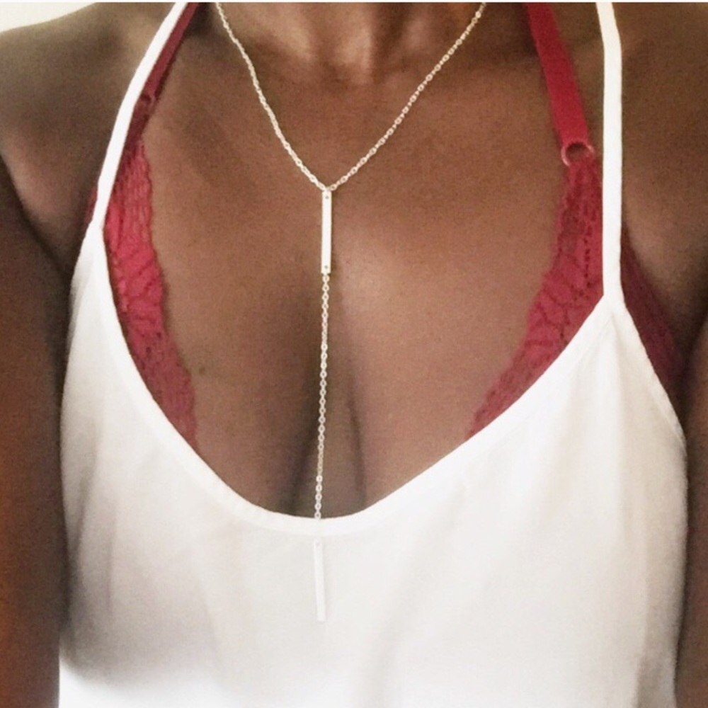 New! Gold/Silver layered choker boho necklace y